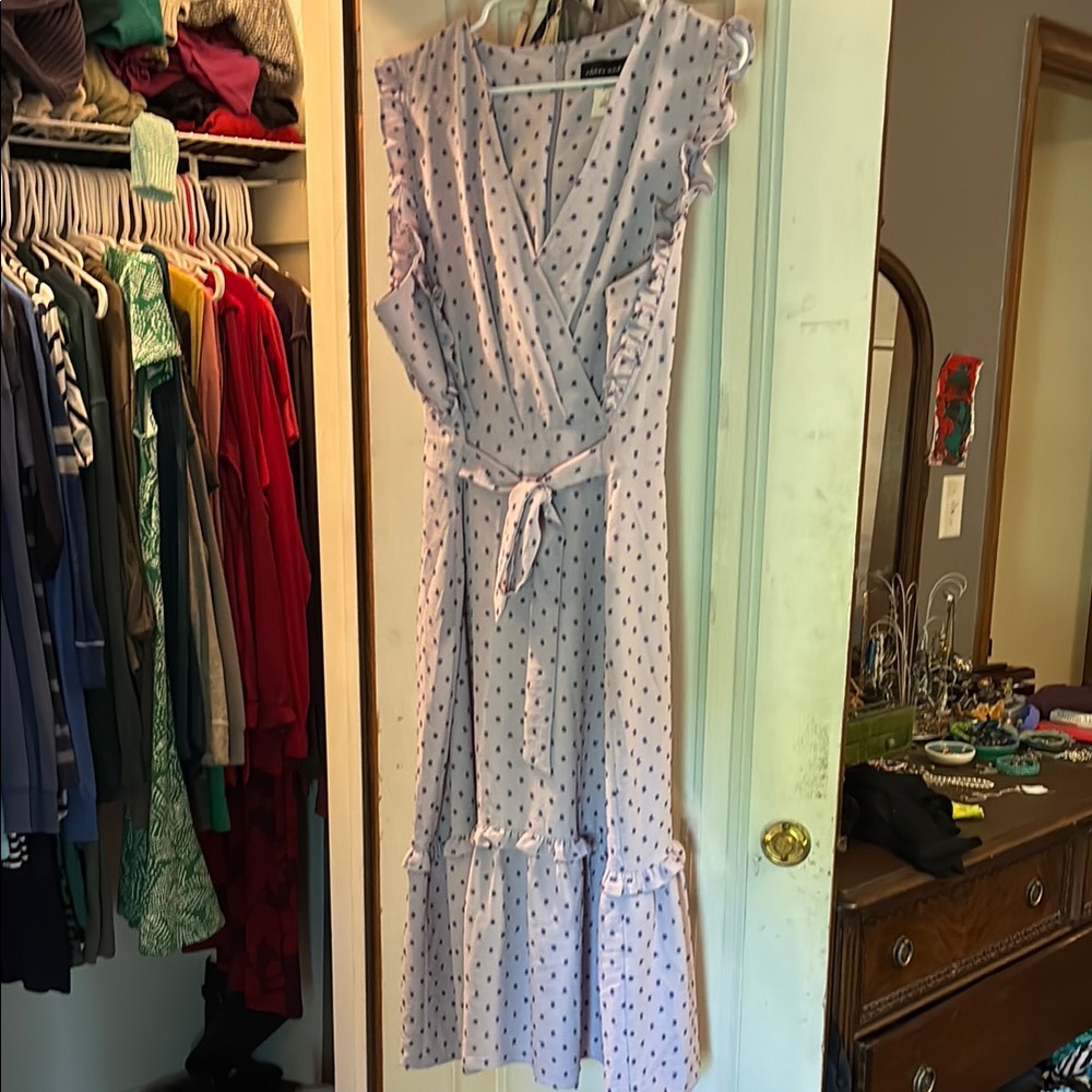Polka Dot Wrap Dress